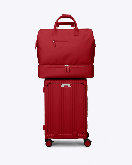 2-Piece Premium Travel Luggage Set – Weekender & Carry-On Bundle
