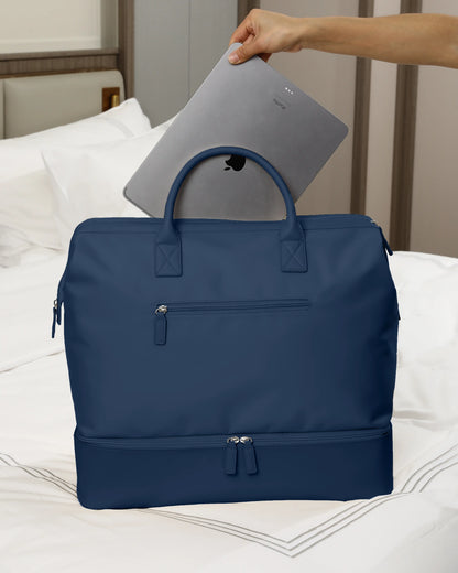 2-Piece Premium Travel Luggage Set – Weekender & Carry-On Bundle