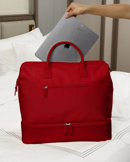 2-Piece Premium Travel Luggage Set – Weekender & Carry-On Bundle