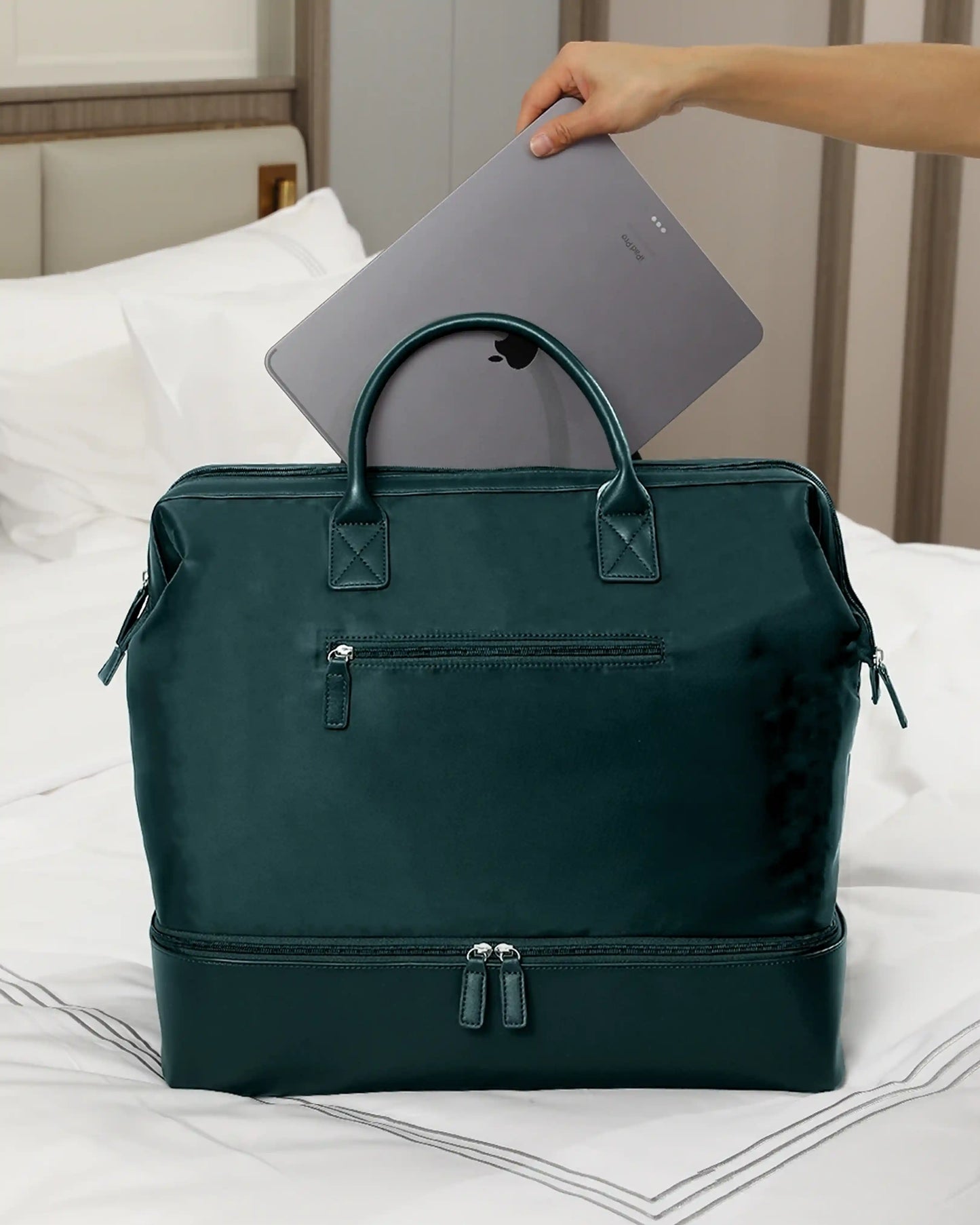 2-Piece Premium Travel Luggage Set – Weekender & Carry-On Bundle