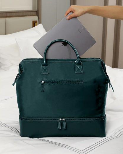 2-Piece Premium Travel Luggage Set – Weekender & Carry-On Bundle