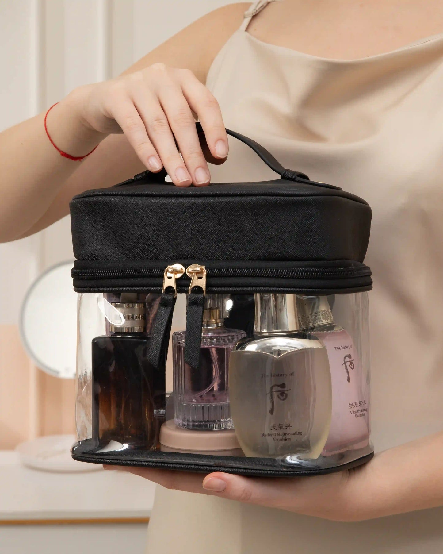 Clear Travel Makeup Case