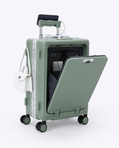 2-Piece Premium Travel Luggage Set – Weekender & Carry-On Bundle