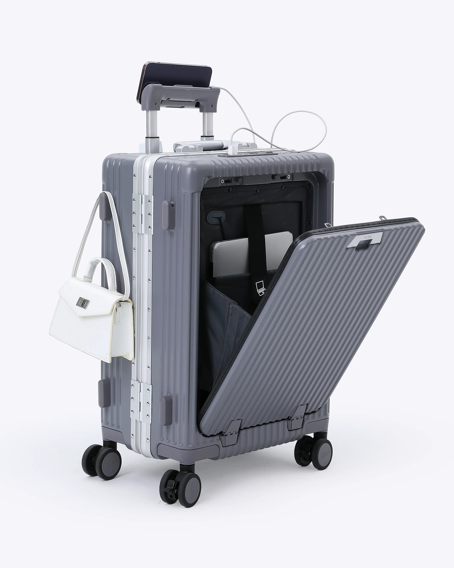 2-Piece Premium Travel Luggage Set – Weekender & Carry-On Bundle