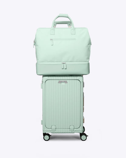 2-Piece Premium Travel Luggage Set – Weekender & Carry-On Bundle