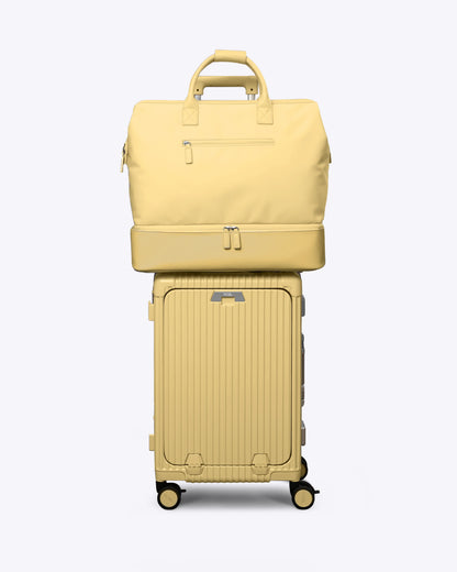 2-Piece Premium Travel Luggage Set – Weekender & Carry-On Bundle