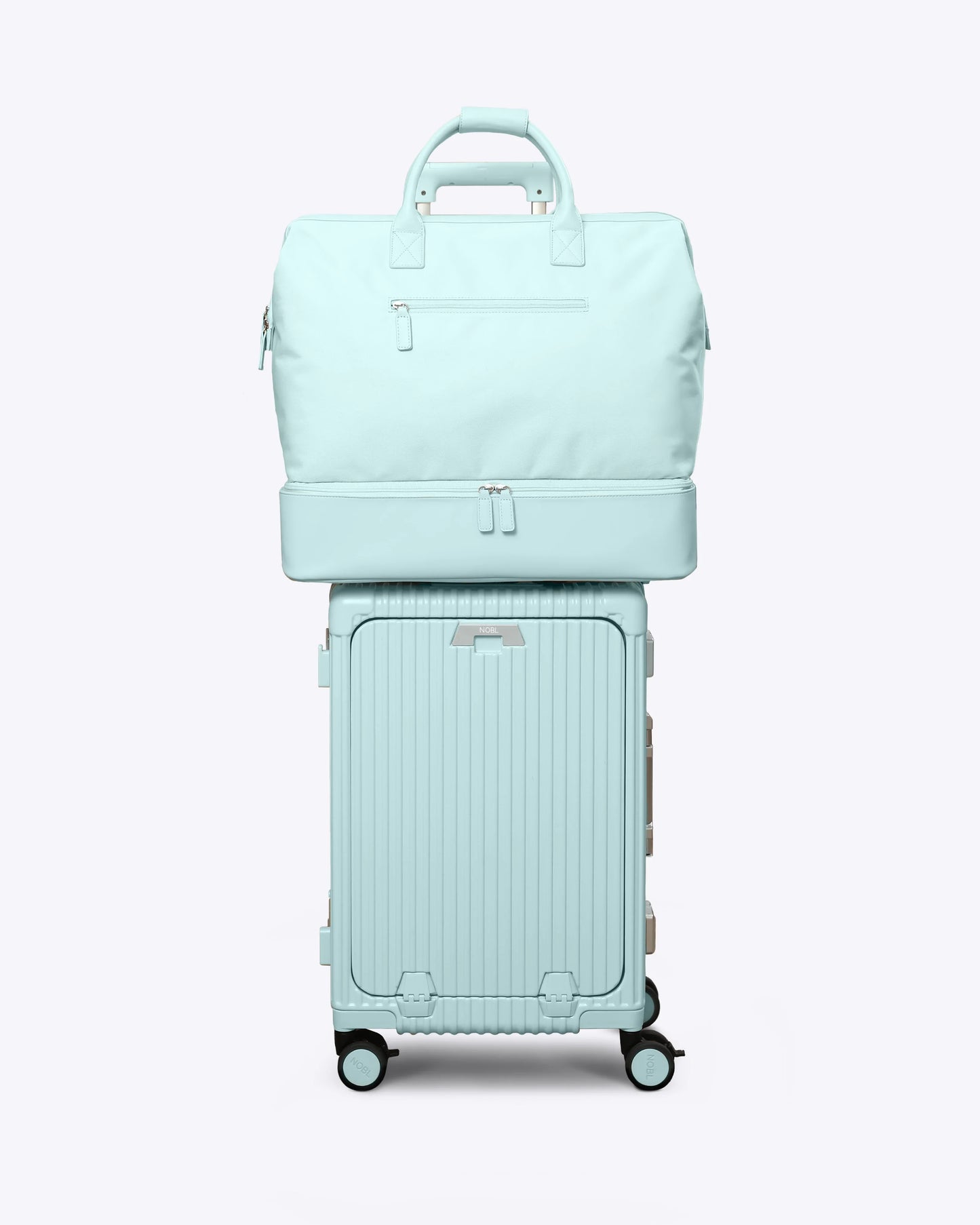 2-Piece Premium Travel Luggage Set – Weekender & Carry-On Bundle