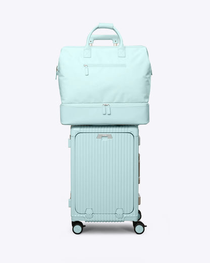 2-Piece Premium Travel Luggage Set – Weekender & Carry-On Bundle
