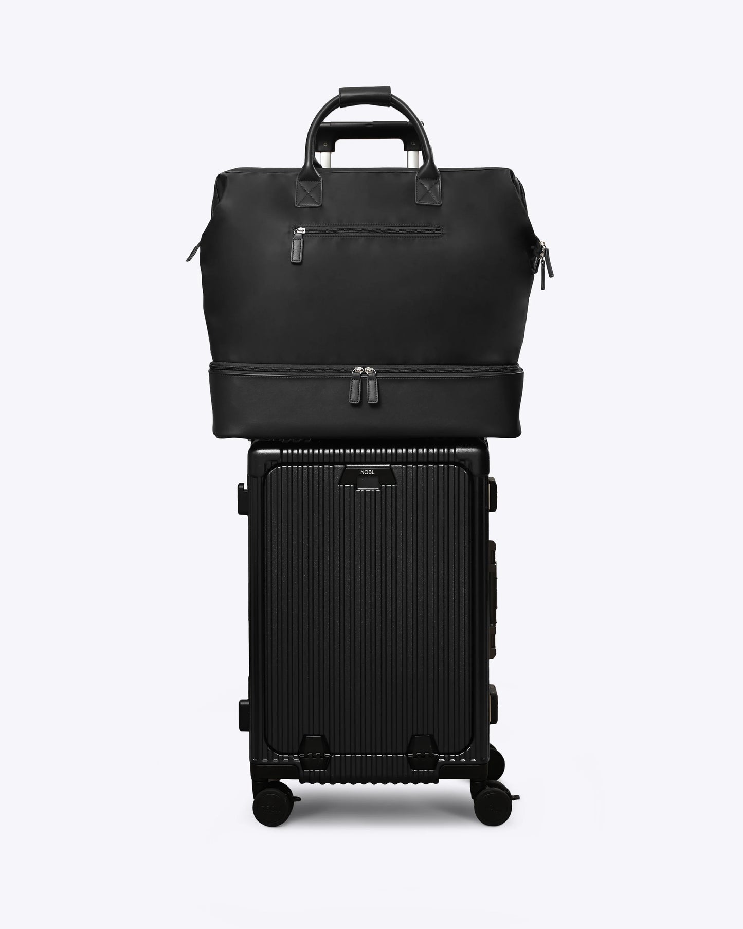 2-Piece Premium Travel Luggage Set – Weekender & Carry-On Bundle