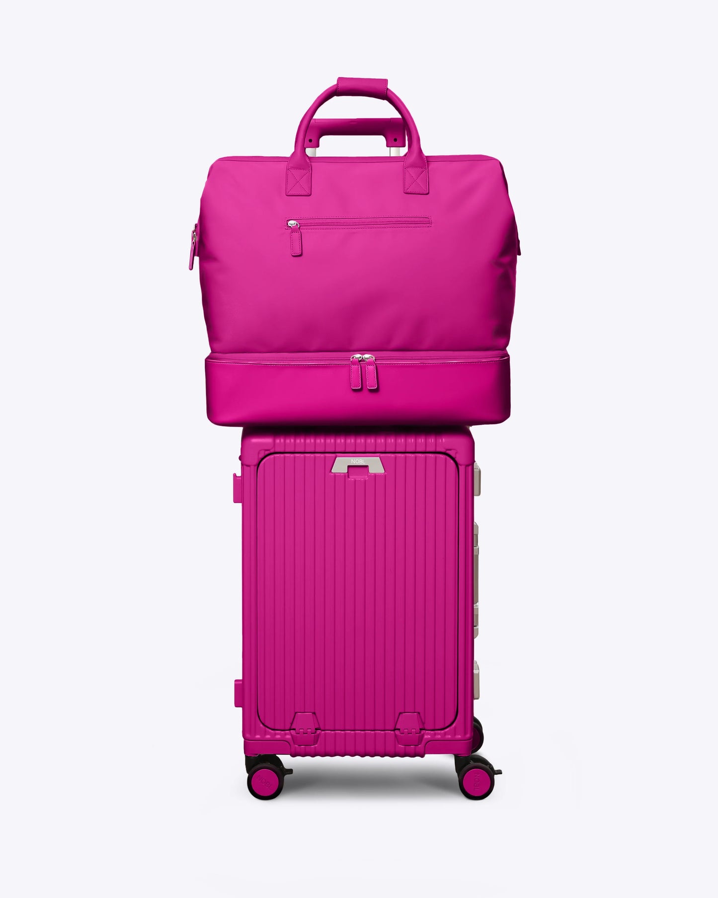 2-Piece Premium Travel Luggage Set – Weekender & Carry-On Bundle