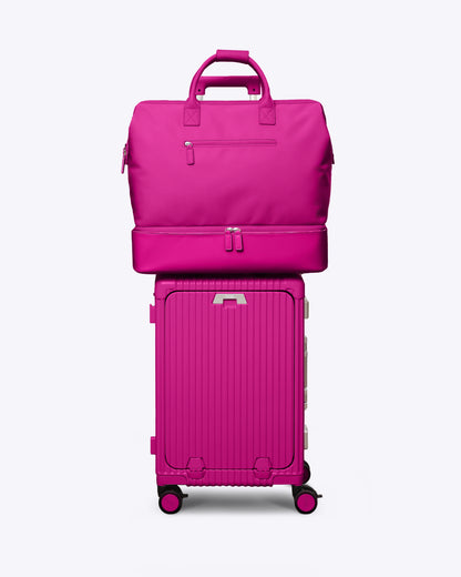 2-Piece Premium Travel Luggage Set – Weekender & Carry-On Bundle