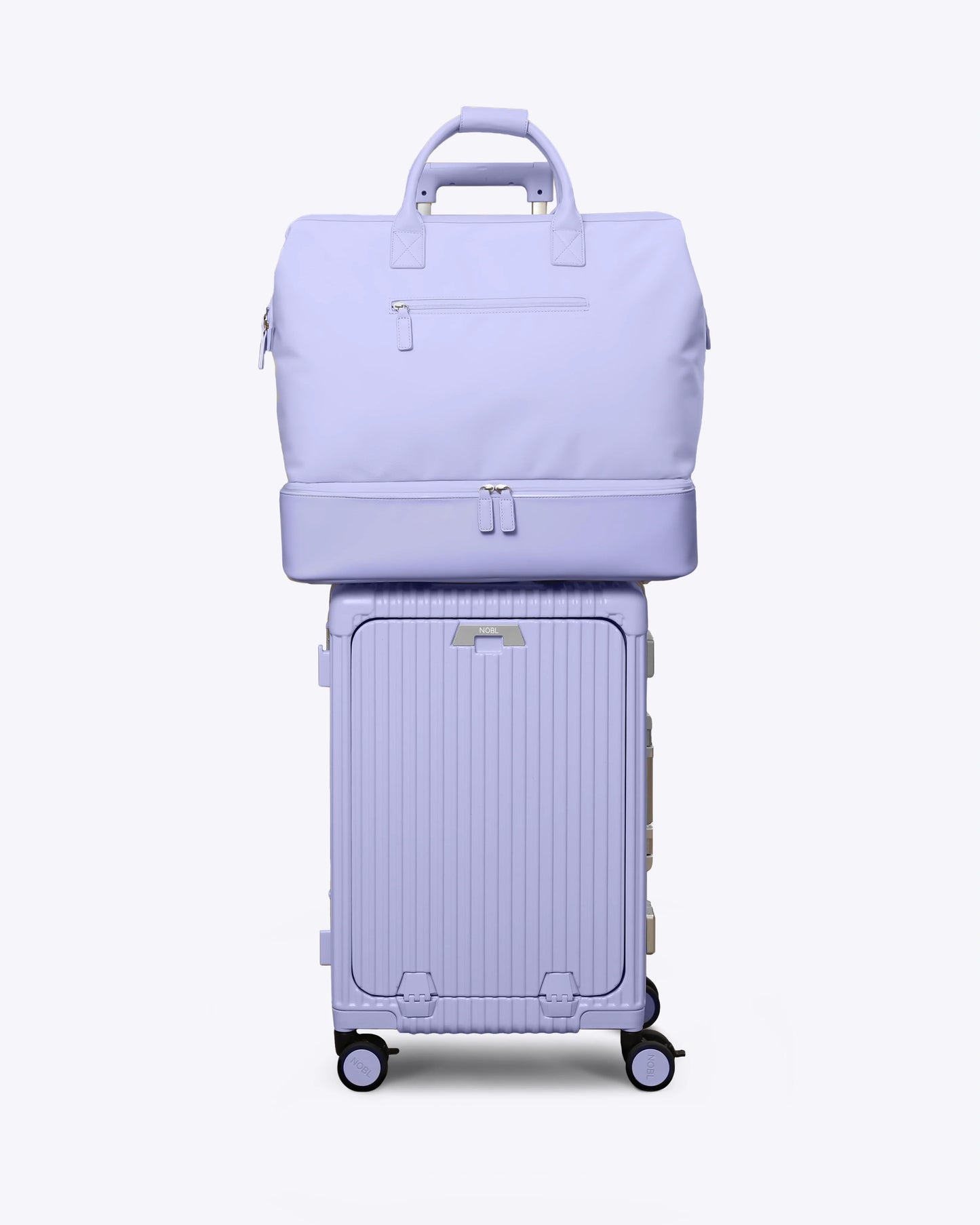 2-Piece Premium Travel Luggage Set – Weekender & Carry-On Bundle