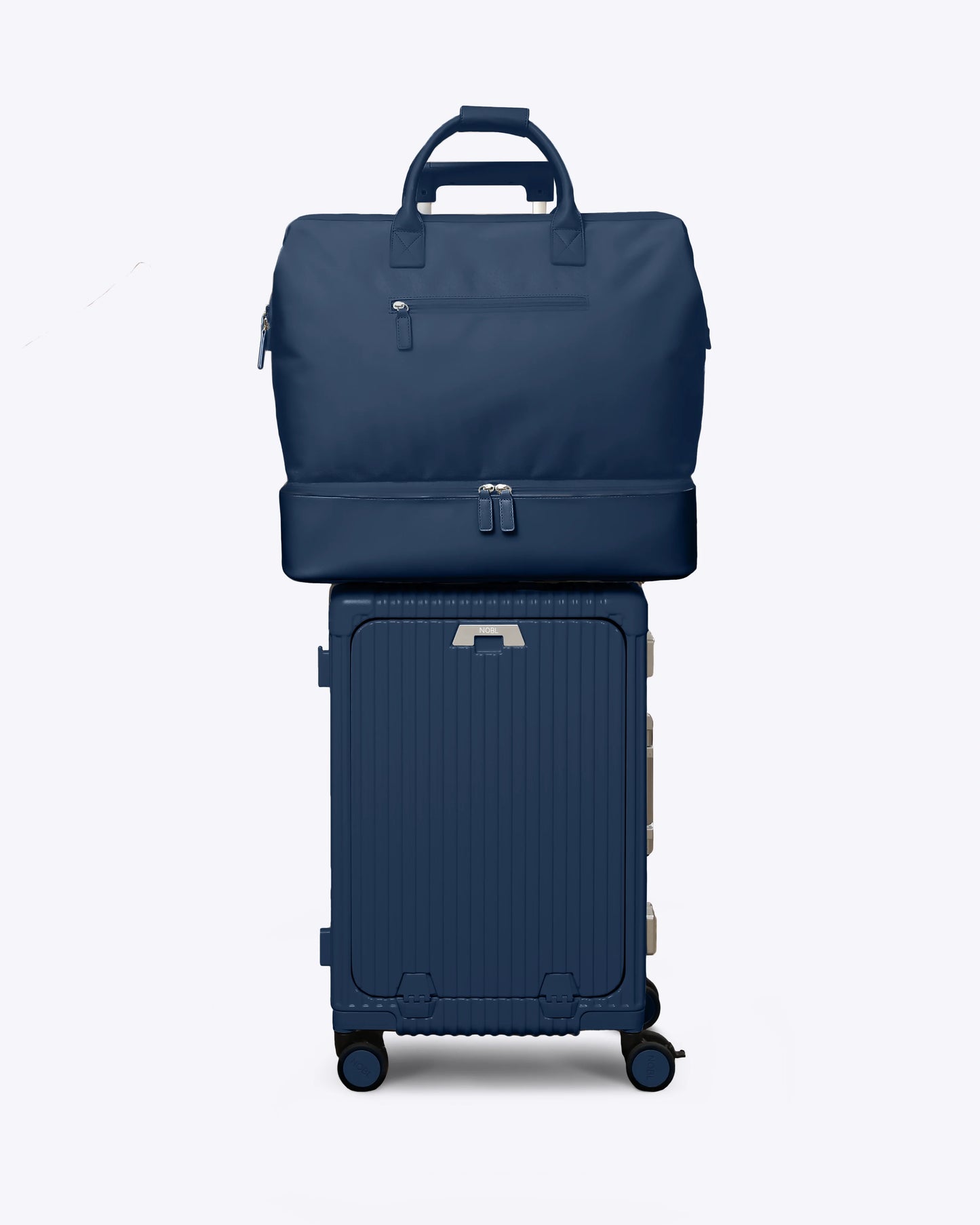2-Piece Premium Travel Luggage Set – Weekender & Carry-On Bundle