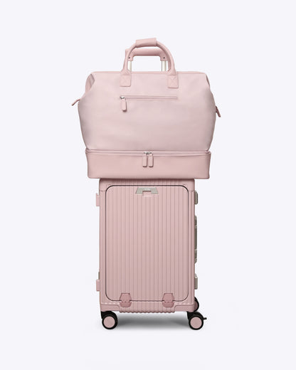 2-Piece Premium Travel Luggage Set – Weekender & Carry-On Bundle