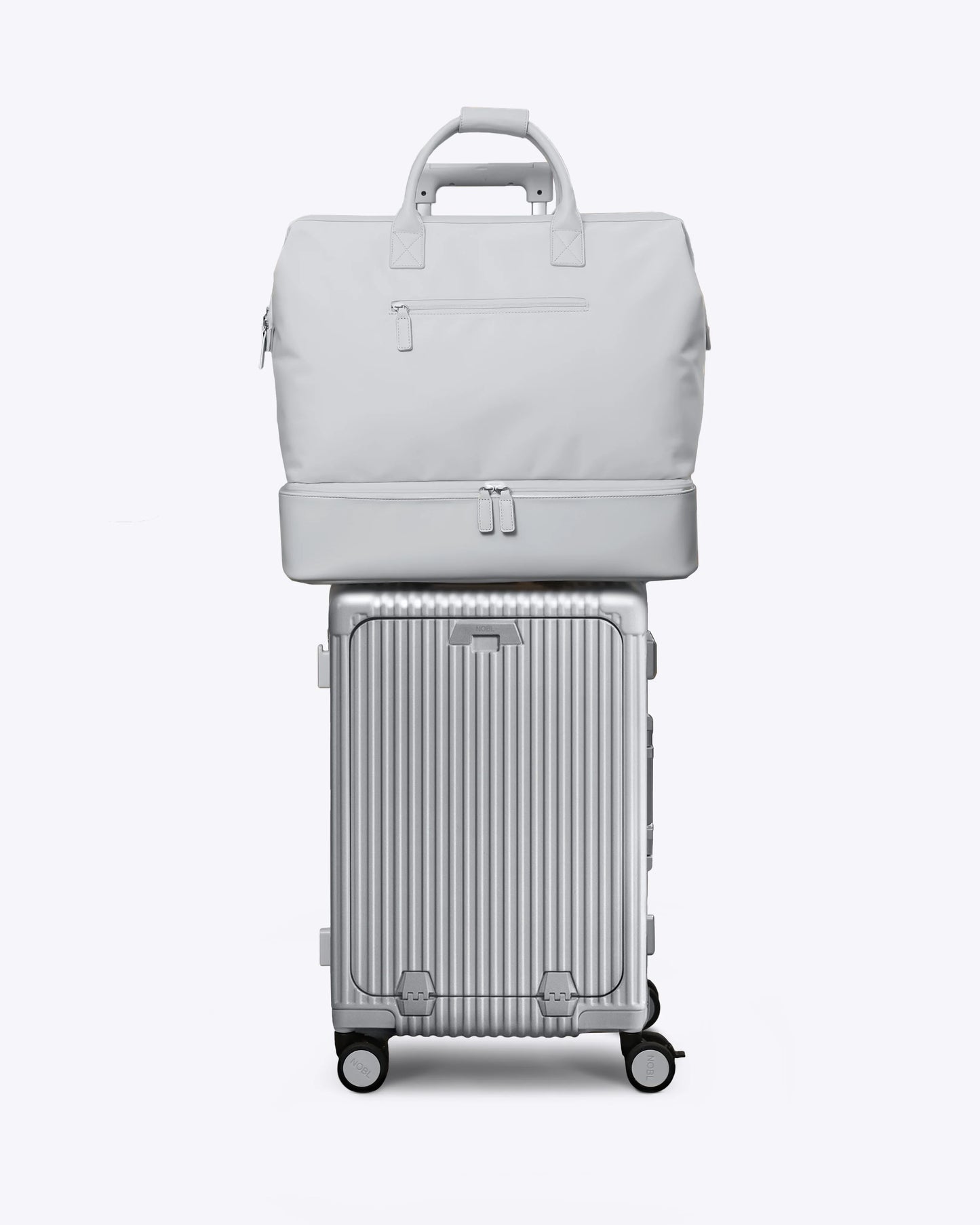 2-Piece Premium Travel Luggage Set – Weekender & Carry-On Bundle