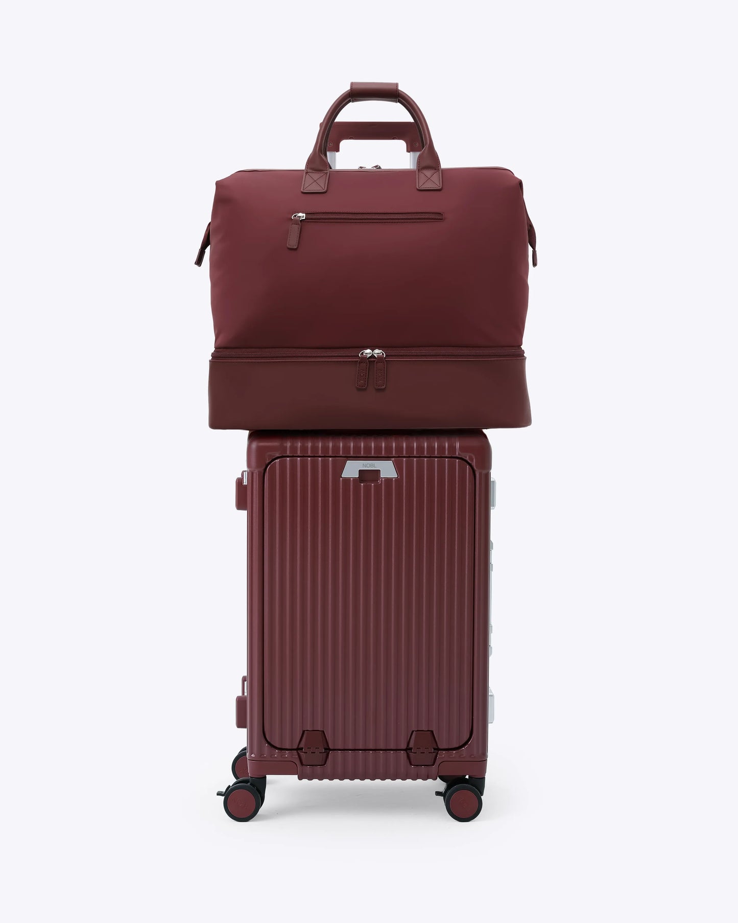 2-Piece Premium Travel Luggage Set – Weekender & Carry-On Bundle
