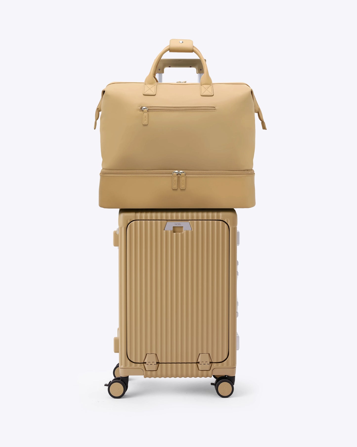 2-Piece Premium Travel Luggage Set – Weekender & Carry-On Bundle