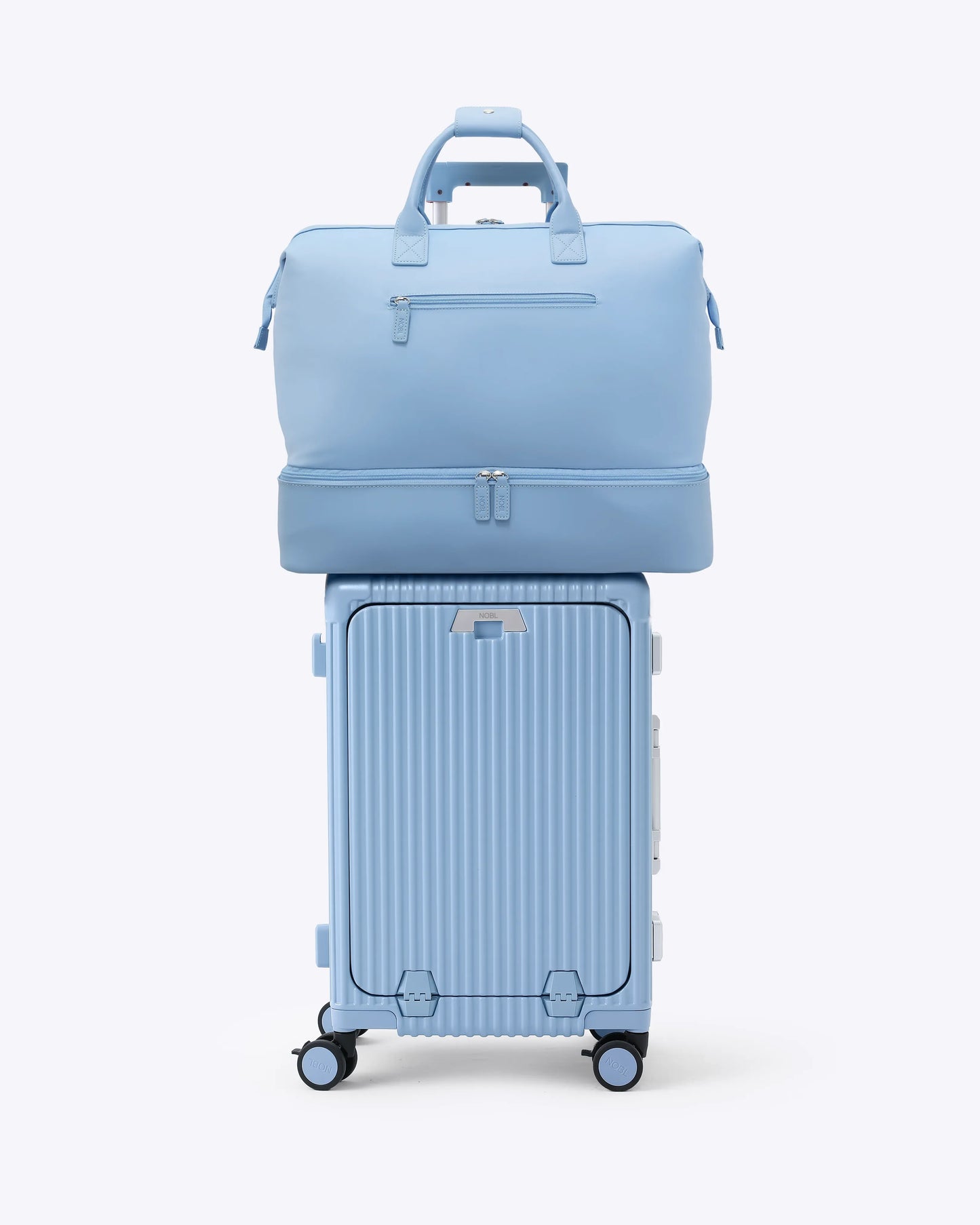 2-Piece Premium Travel Luggage Set – Weekender & Carry-On Bundle