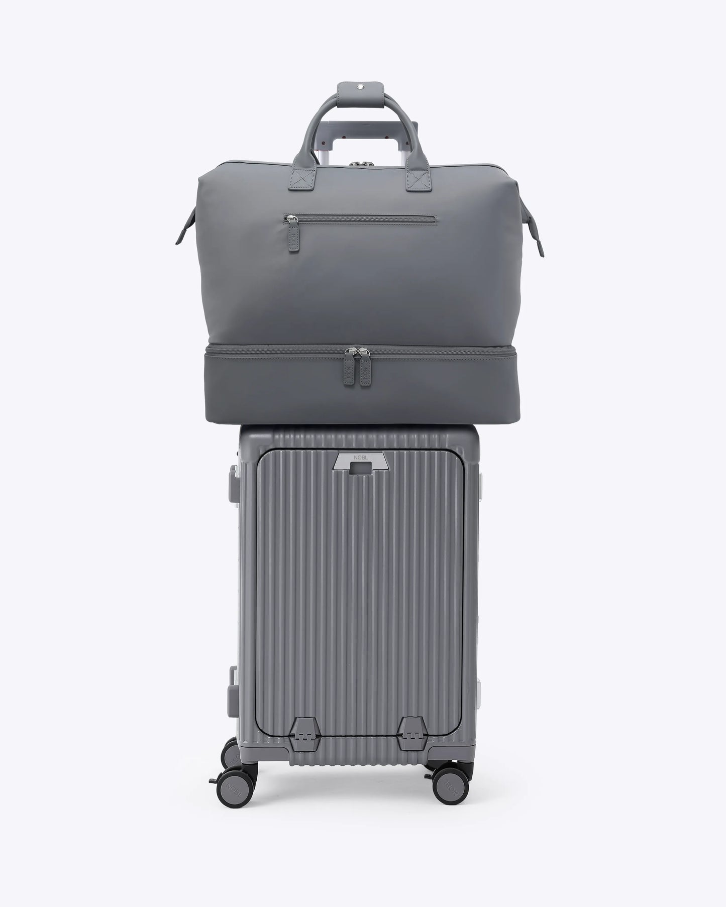 2-Piece Premium Travel Luggage Set – Weekender & Carry-On Bundle