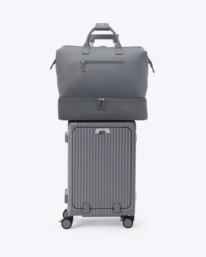 2-Piece Premium Travel Luggage Set – Weekender & Carry-On Bundle