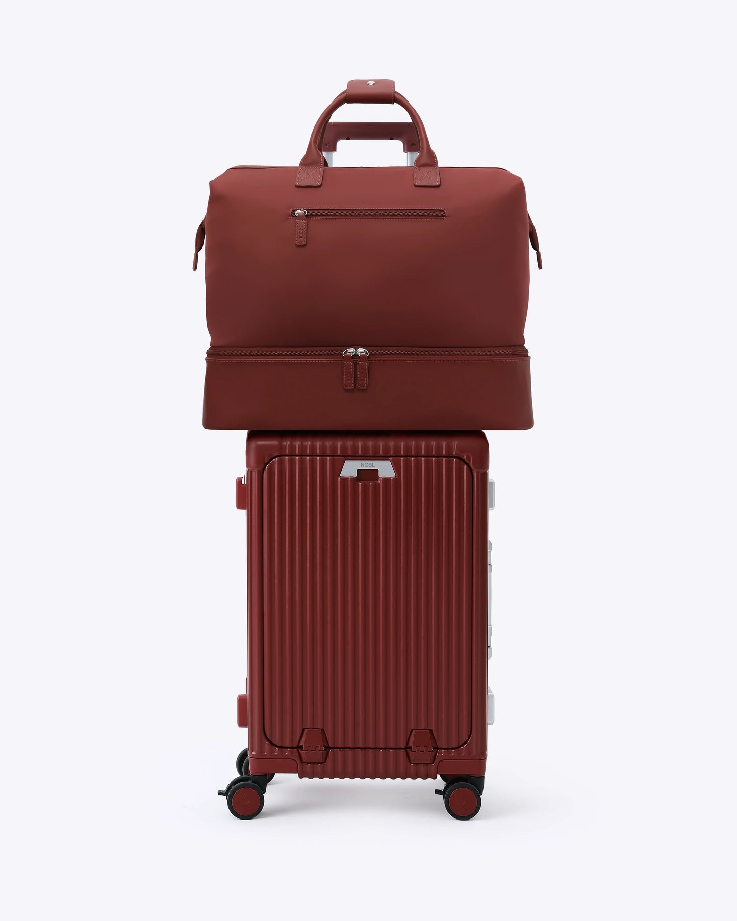2-Piece Premium Travel Luggage Set – Weekender & Carry-On Bundle