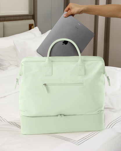2-Piece Premium Travel Luggage Set – Weekender & Carry-On Bundle